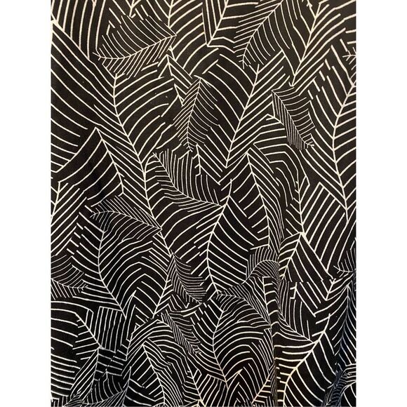 J Jill Woman’s White Leaf print Linen Blend Sleeveless Shift Dress Size XLP - Picture 4 of 4